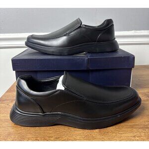 Bruno Marc Men Dress Shoes Square Toe Loafers Oxford Formal Slip On Shoes Sz 11